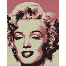 Marilyn Monroe popart poster bij Stichting Superwens!