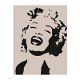 Marilyn Monroe stencil poster bij Stichting Superwens! - 1 - Thumbnail