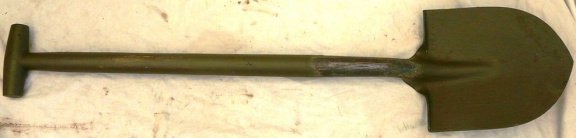 Schep / Schop / Shovel, Voertuig / Pioniers, T-Handle, England / Engels, jaren'60/'70.(Nr.1) - 1