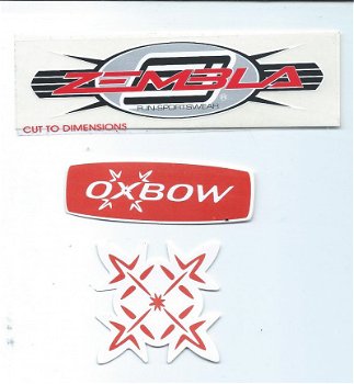 stickers Oxbow - 1