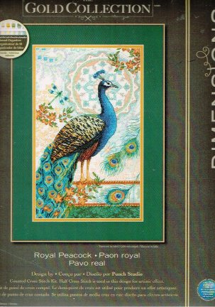 DIMENSIONS BORDUURPAKKET , ROYAL PEACOCK - nr. 1