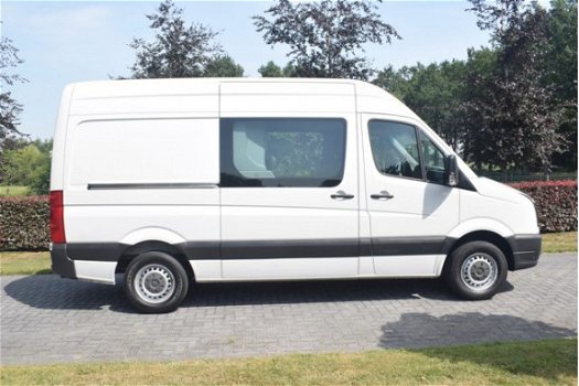 Volkswagen Crafter - 32 2.0 TDI 136pk H6 L2H2 DC 6Pers. Airco Pdc Trekhaak Navigatie - 1