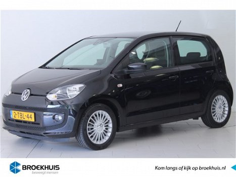 Volkswagen Up! - 1.0 high up BlueMotion | NAVIGATIE | CRUISE-CONTROL | AIRCO | 1E EIGENAAR | PARKEER - 1