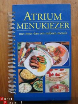 Atrium menukiezer, met meer dan een miljoen menu's - 1