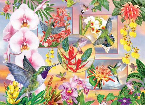 Cobble Hill - Hummingbird Magic - 500 XL Stukjes - nr. 1