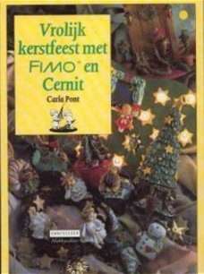 Vrolijk kerstfeest met fimo en cernit