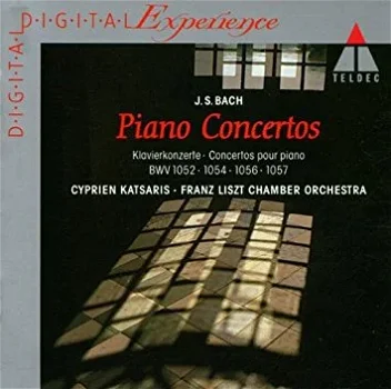 CD - Bach Piano Concertos- Cyprien Katsaris, piano - 0