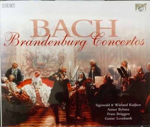 2-CD - BACH - Brandenburg Concertos 1-6 - nr. 1