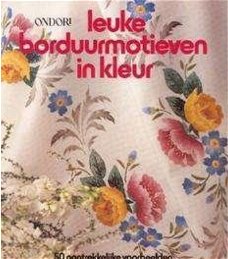 Leuke borduurmotieven in kleur