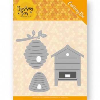 Jeanine`s Art, Buzzing Bees - Beehives ; JAD10075 - 1