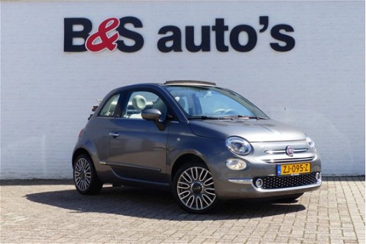 Fiat 500 C - 1.2 Lounge Automaat | Navi | Windscherm | Cabriolet - 1