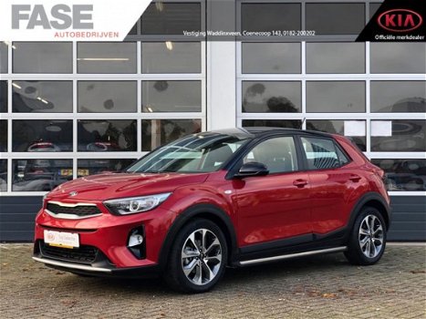 Kia Stonic - 1.0 T-GDi ComfortPlusLine Navigator *ZWART DAK/ SIDE-BARS - 1