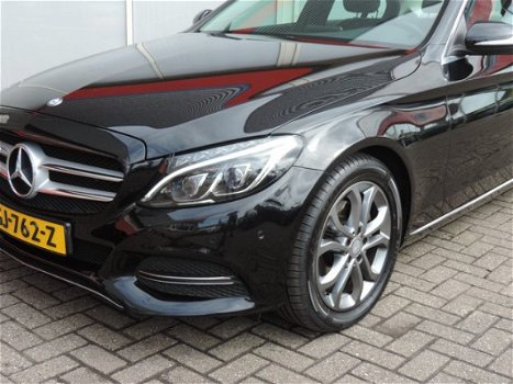 Mercedes-Benz C-klasse - 220 Bluetec Aut7 Prestige (sportleer, LED, navi, distronic) - 1