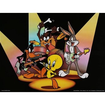 Looney Tunes - Band poster bij Stichting Superwens! - 1