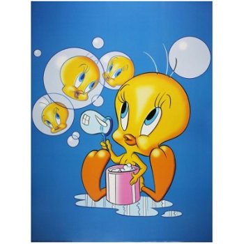 Looney Tunes - Tweety poster bij Stichting Superwens! - 1