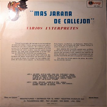 LP Mas Jarana de Callejon - 2