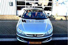 Peugeot 206 CC - 2.0-16V Roland Garros ECC/LMV-15/COGNAC LEER