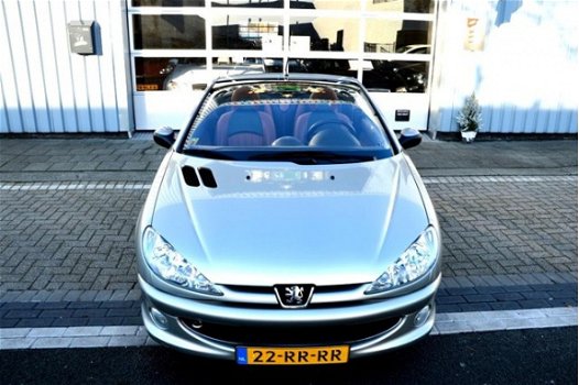 Peugeot 206 CC - 2.0-16V Roland Garros ECC/LMV-15/COGNAC LEER - 1