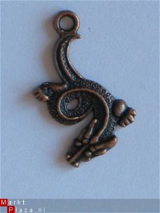 metalen embellishments copper snake