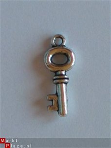 metalen embellishments silver sleutel 2