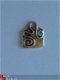 OPRUIMING: 5x metalen embellishments silver swirl - 1 - Thumbnail