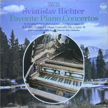 LP - Sviatoslav Richter ‎– Favorite Piano Concerts - 0