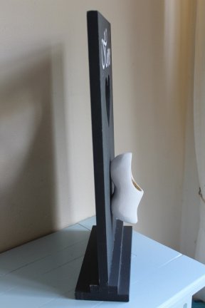Leuk decoratief item met klomp en tekst Home - Afbeelding 2