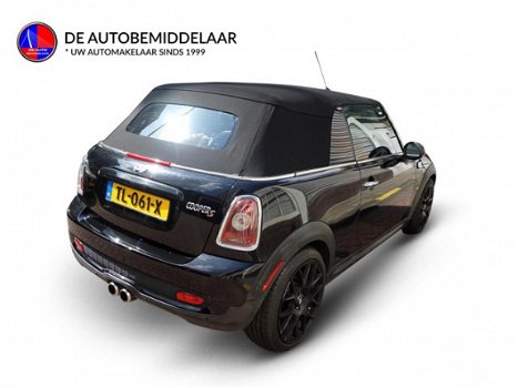 Mini Mini Cabrio - 1.6 Cooper S Aut. 170pk * LEER Nieuwe Kap SUPERSTAAT * Cabriolet - 1