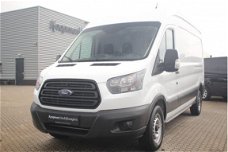 Ford Transit - 350 2.0TDCI 130pk L3H3 Ambiente | Airco | Elektrische ramen | BT Audio | 3Zits | Leas