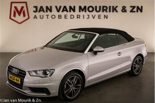 Audi A3 Cabriolet - 1.6 TDI Attraction Pro Line | LEDER | CRUISE | NAVI | BANG & OLUFSEN - 1