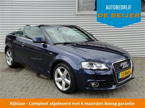 Audi A3 Cabriolet - 2.0 TFSI Automaat 200pk S-line Navigatie I Leer I Cruise - 1