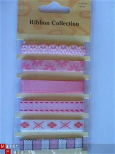 ribbon collection pink