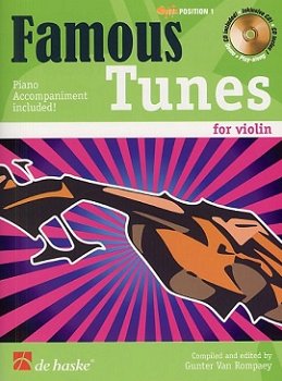 Famous tunes for Violin ( viool / piano / CD ) - 1