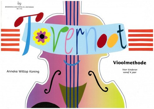De Tovernoot + CD - Lesboek viool kinderen - 1