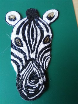 Vintage Zebra Applicatie - 1