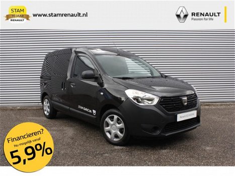 Dacia Dokker - 1.5 dCi 75pk Essential Airco, Trekhaak, vloerplaat - 1