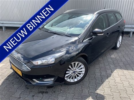 Ford Focus Wagon - 1.5 TDCI NAVI PARK-ASSIST ECC PDC LMV CHROOM - 1