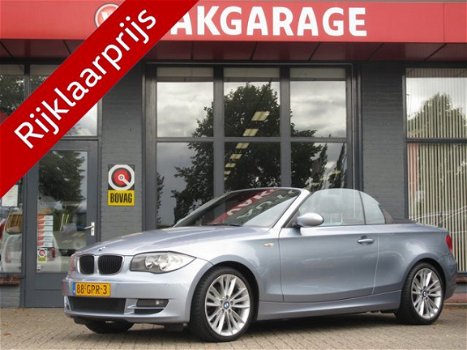 BMW 1-serie Cabrio - 118i 143PK High Executive | CLIMA AIRCO | LEDER/ALCANTARA BEKLEDING | CRUISE CO - 1