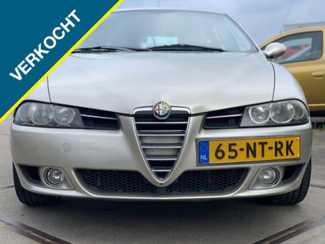 Alfa Romeo 156 Sportwagon - 2.0 JTS Dis.LederBekleding/Clima/Trekhaak - 1