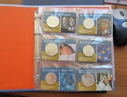 HB Coincards map inclusief de 1e 4 zeer zeldzame Van Goch vijfje - 2