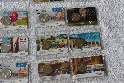 HB Coincards map inclusief de 1e 4 zeer zeldzame Van Goch vijfje - 7