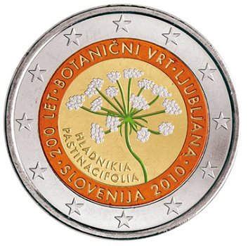 2 euro gekleurde euro munten - 5