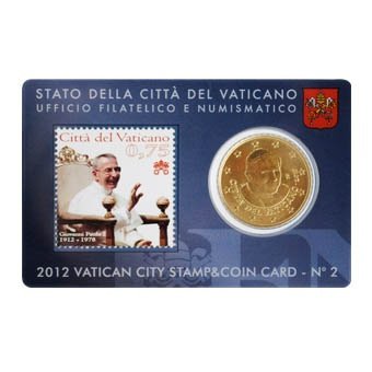 Vaticaan € 0,50 + postzegel 2011 - 2017 - 2