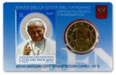 Vaticaan € 0,50 + postzegel 2011 - 2017 - 3