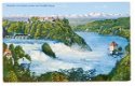 A180 Schaffhausen Rheinfall mit schloss Laufen und Schlossll Worth / Zwitserland - 1 - Thumbnail