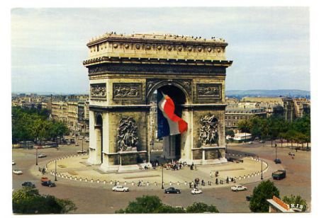 A182 Parijs Arc de Triomphe / Ansicht / Frankrijk - 1