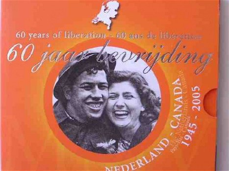 NL BU Thema muntset Bevrijdingsset 2005 - 2