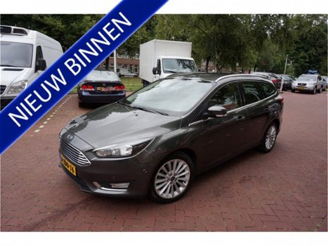 Ford Focus Wagon - 1.0 First Edition LEER/GROOT NAVI LUXE UITV - 1