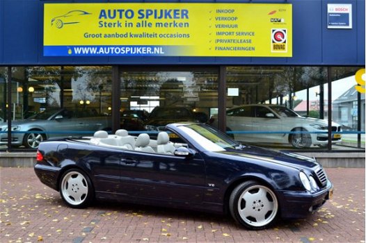 Mercedes-Benz CLK-klasse Cabrio - 430 Elegance V8/ 279 PK/ LEDER/ EL.KAP/ ECC/ LMV/ CV/ EL.RAMEN/ VO - 1