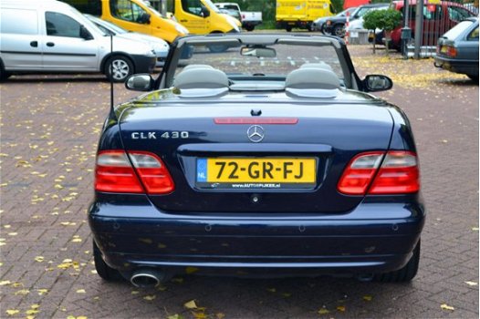 Mercedes-Benz CLK-klasse Cabrio - 430 Elegance V8/ 279 PK/ LEDER/ EL.KAP/ ECC/ LMV/ CV/ EL.RAMEN/ VO - 1